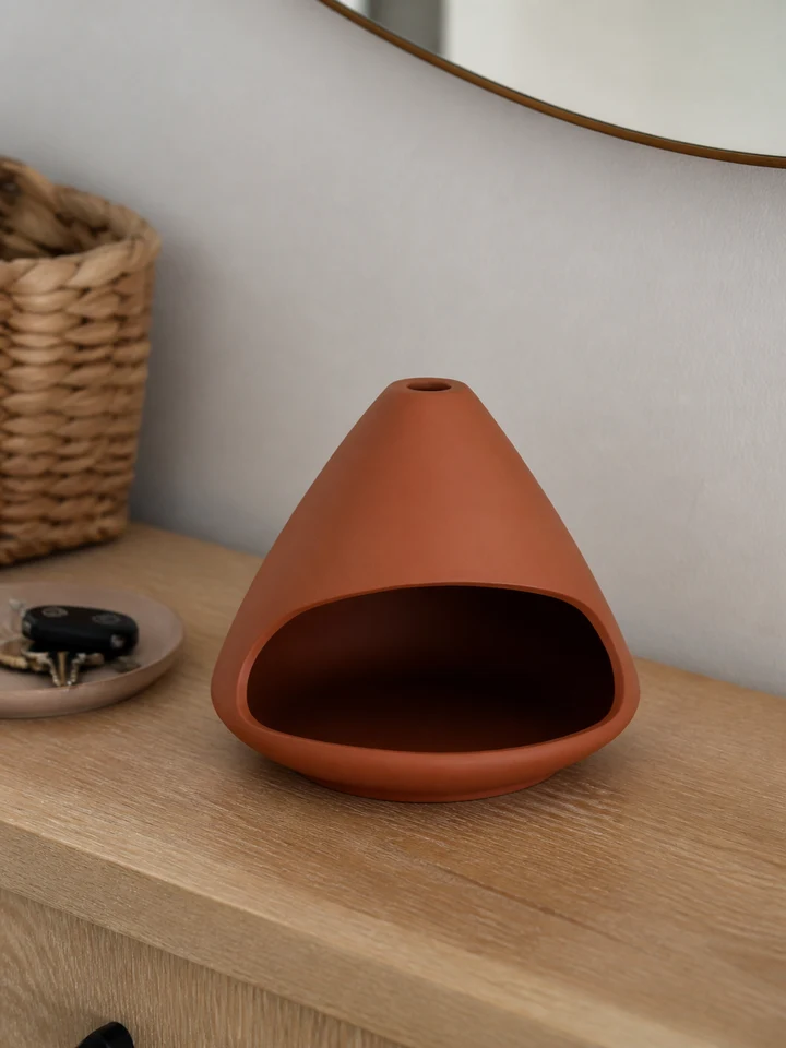 Ceramic Zongzi Palo Santo Holder | Four Colors styling idea 1