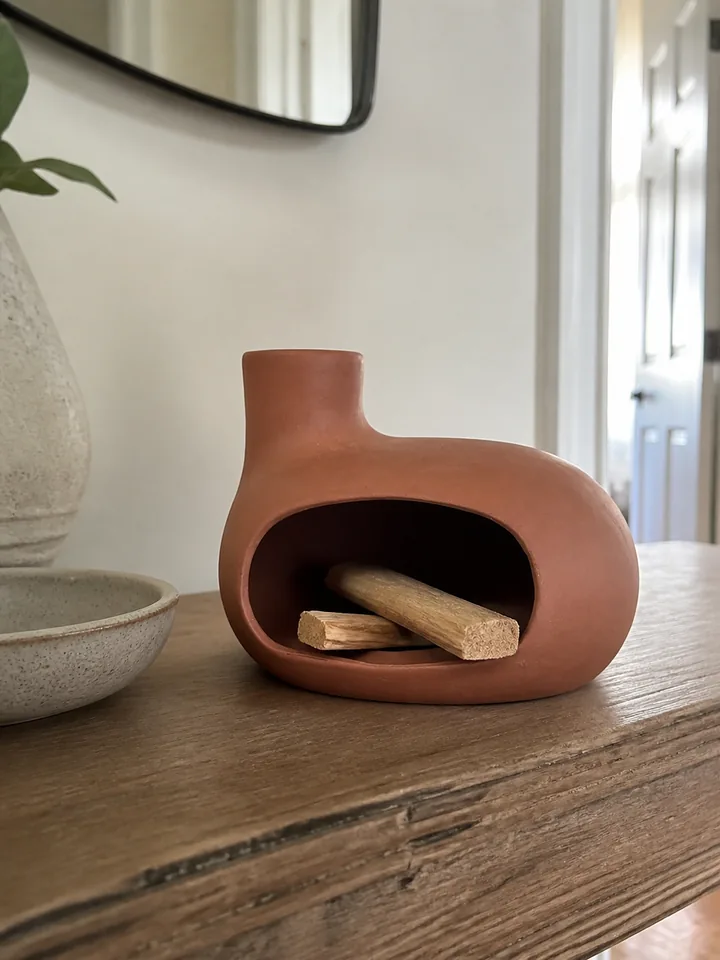 Classic Ceramic Palo Santo & Sage Burner styling idea 1