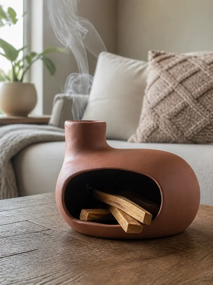 Classic Ceramic Palo Santo & Sage Burner styling idea 3
