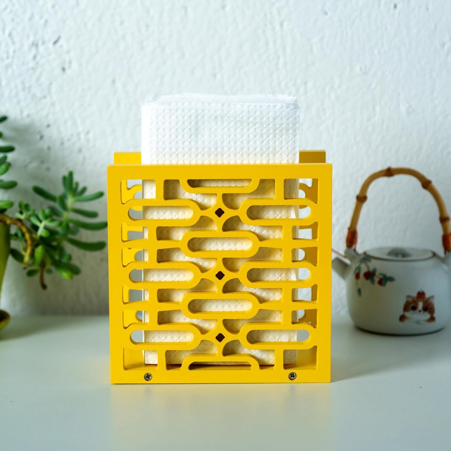 Mid-Century Star Napkin Holder - Retro Atomic Design