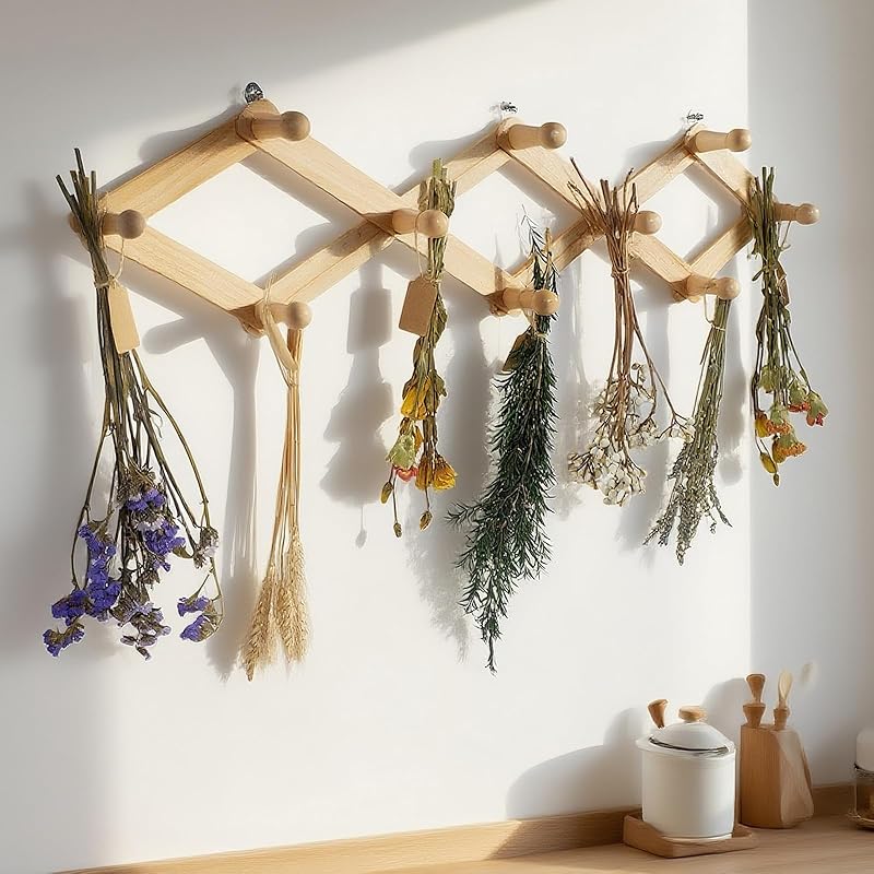 Tree of Life Herb Drying Rack - Holds 11 Bouquets-MOUGIGI