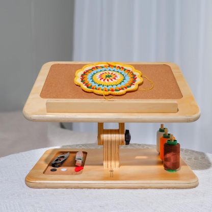 Adjustable Lap Desk for Sewing & Crafts - Portable Folding Table-MOUGIGI