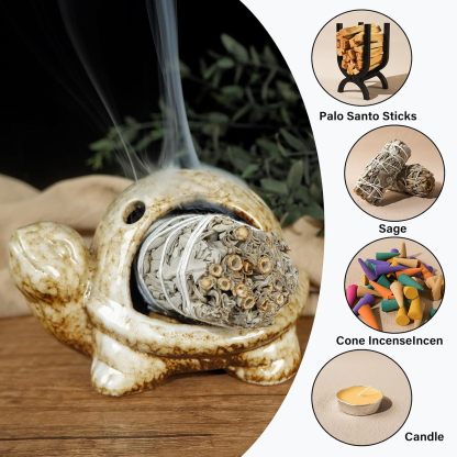 Turtle Palo Santo Holder-MOUGIGI
