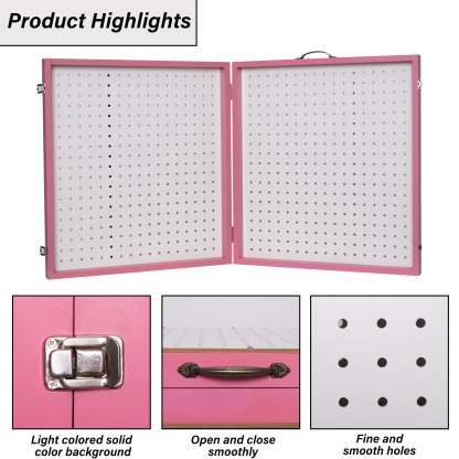 Portable Wood Earring Display for Vendor Events & Markets-MOUGIGI