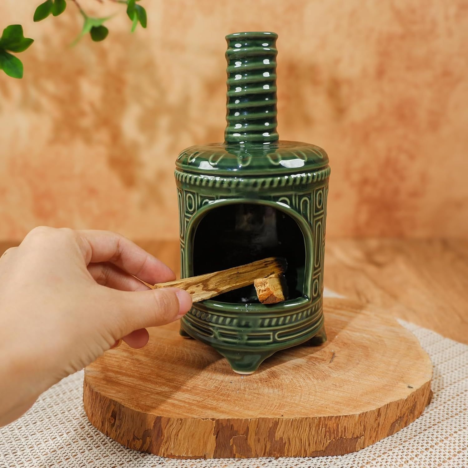 Multicolor Incense Burner for Palo Santo & Sage-MOUGIGI