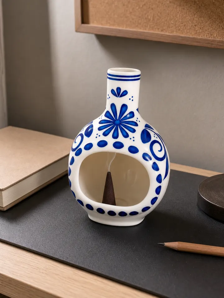 Jingdezhen Ceramic Palo Santo Holder styling idea 5