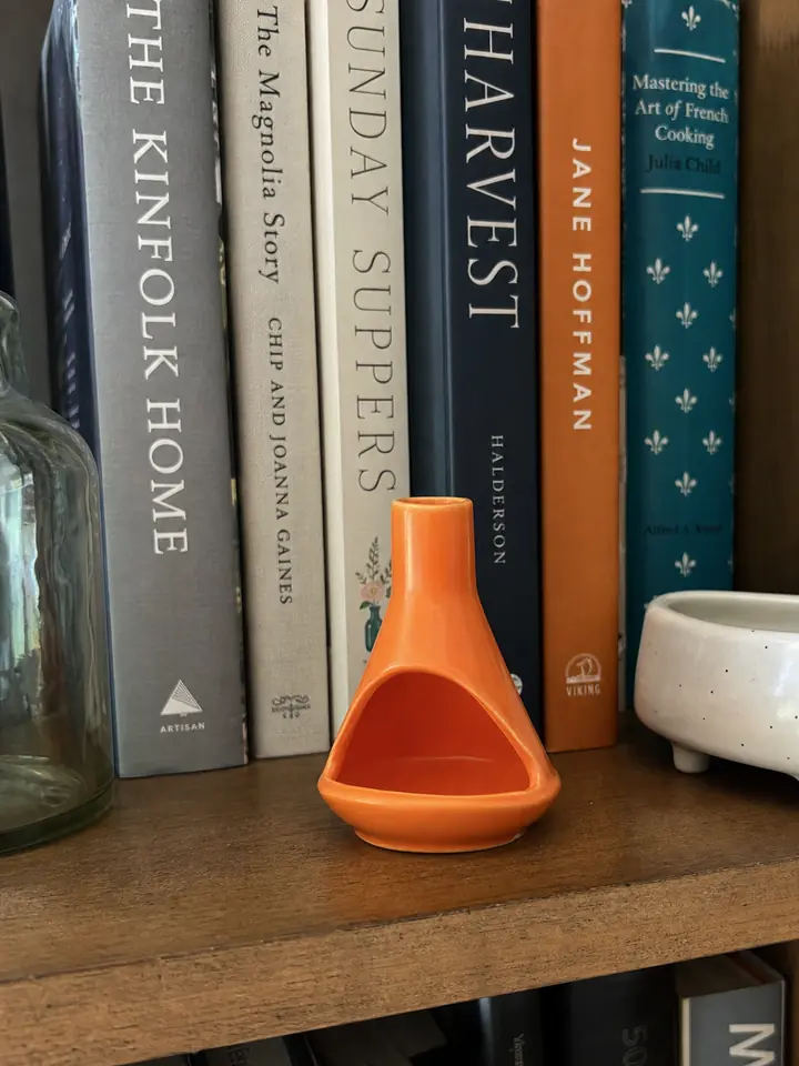 Ceramic Mini Chiminea Palo Santo Burner styling idea 4