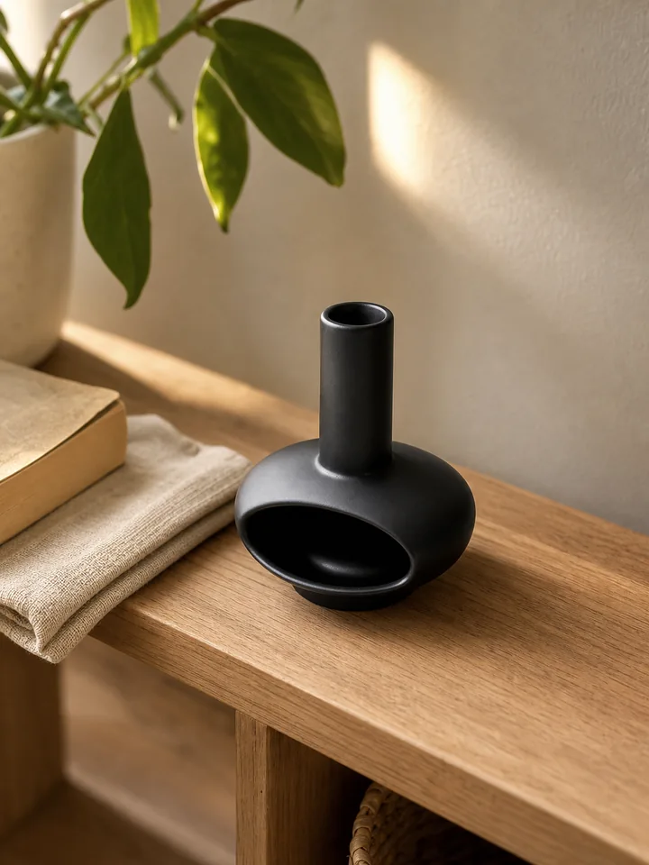 Mini Ceramic Palo Santo Burner with Chimney styling idea 1