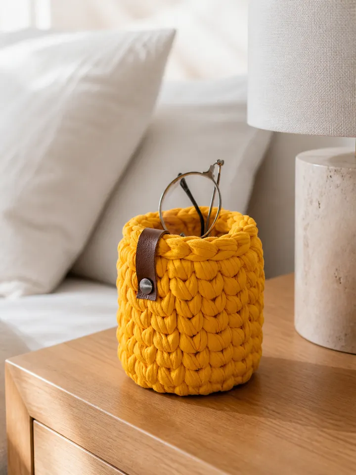 Handmade Cotton Eyeglass Stand – Space Saving Desk Organizer styling idea 1