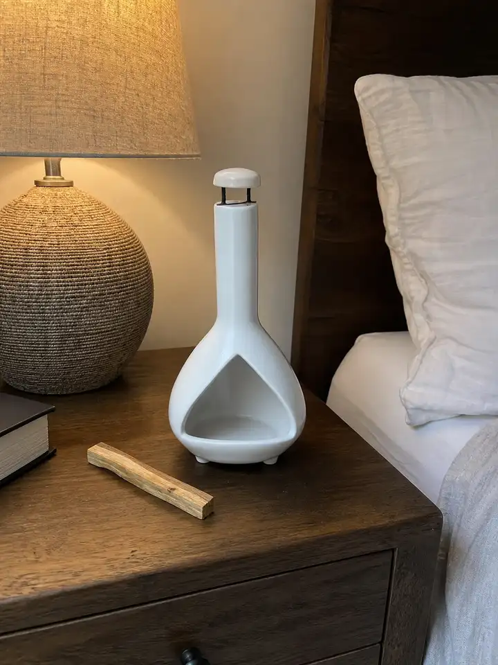 Ceramic Chimney Palo Santo Holder & Incense Burner styling idea 6
