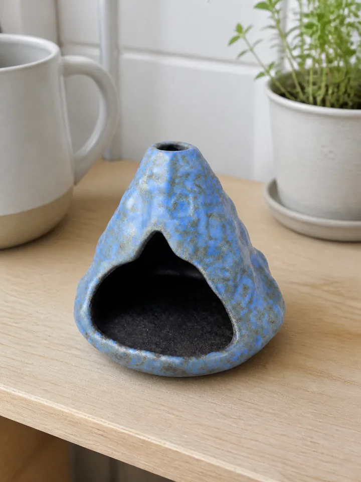Ceramic Zongzi Incense Holder for Palo Santo, Sage & Cones styling idea 6