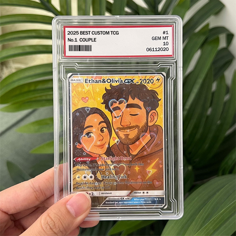 50% OFF🤩Personalized Couple Anime Art Trading Card