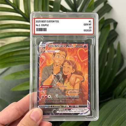 50% OFF🤩Personalized Couple Anime Art Trading Card