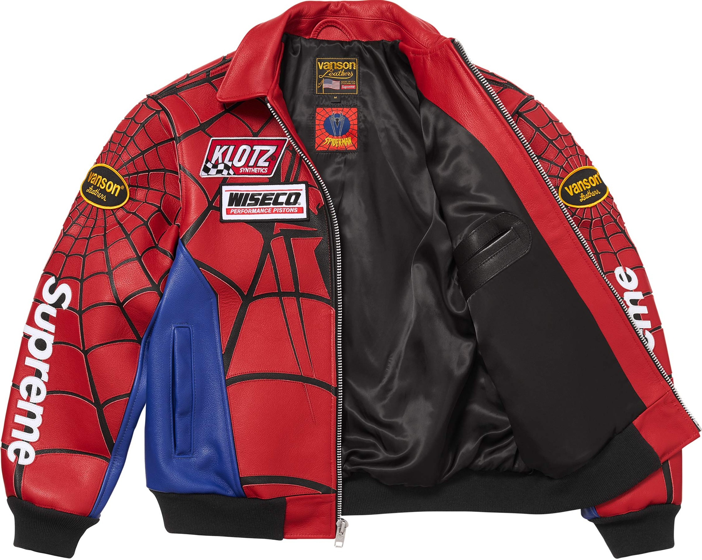 Supreme×Spiderman Jacket（Red）