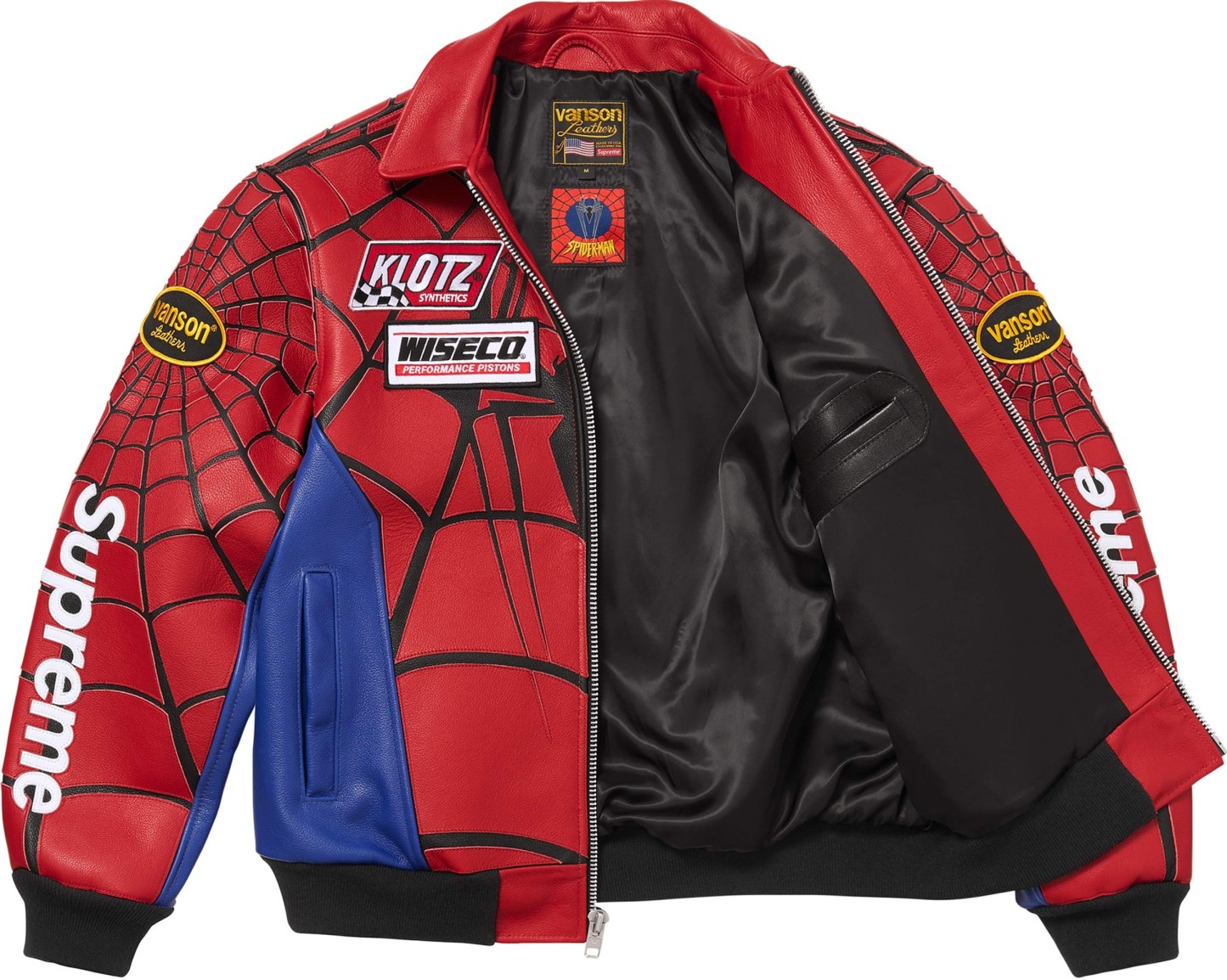Supreme×Spiderman Jacket（Red）