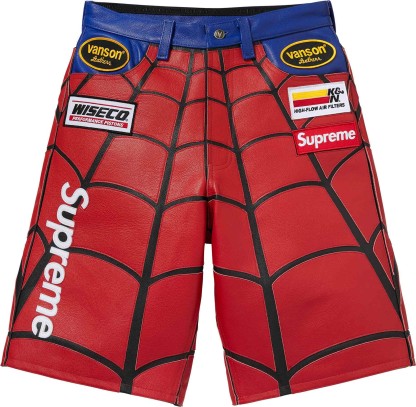 Supreme×Spiderman Shorts 