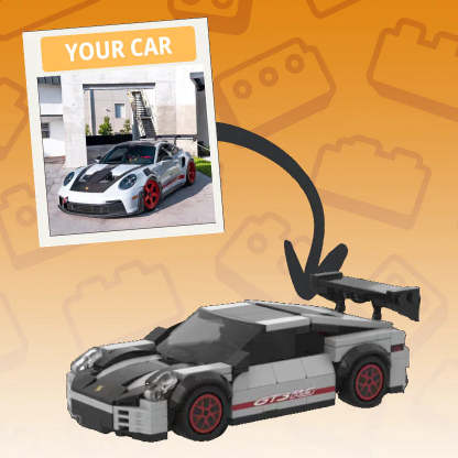 50% OFF💕Worlds First Customized Car Brick Set