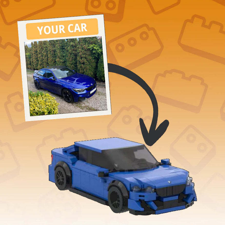 50% OFF💕Worlds First Customized Car Brick Set