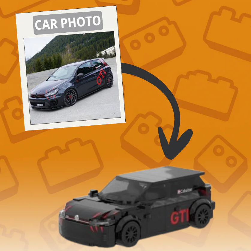 50% OFF💕Worlds First Customized Car Brick Set
