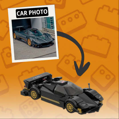 50% OFF💕Worlds First Customized Car Brick Set