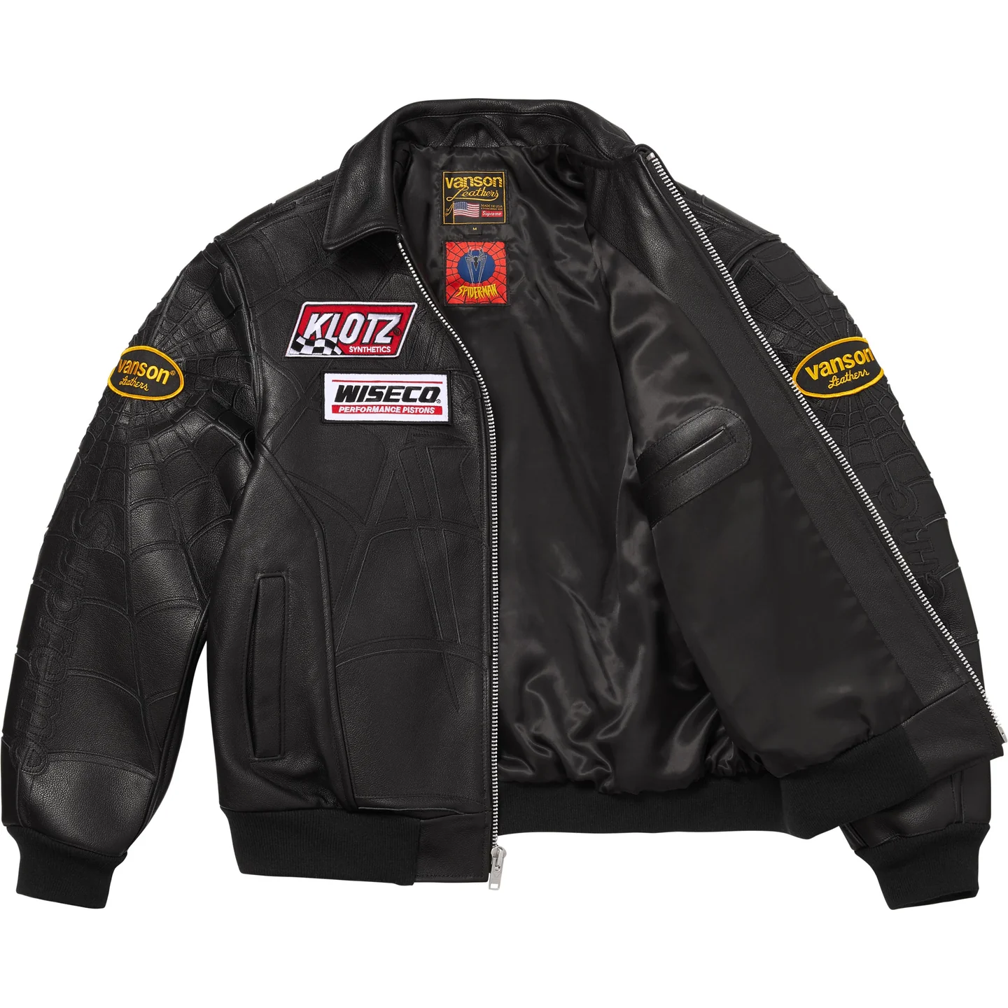 Supreme×Spiderman Jacket（Black）