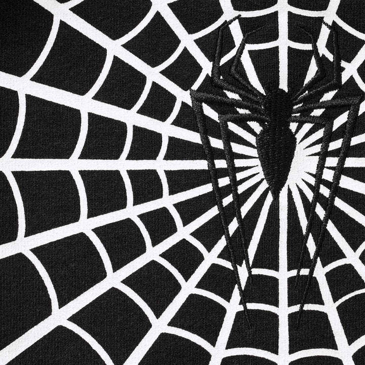 Spiderman Zip UpHooded Sweatshirt Man(Black)