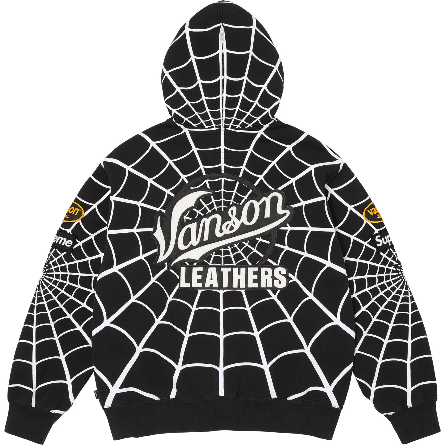 Spiderman Zip UpHooded Sweatshirt Man(Black)