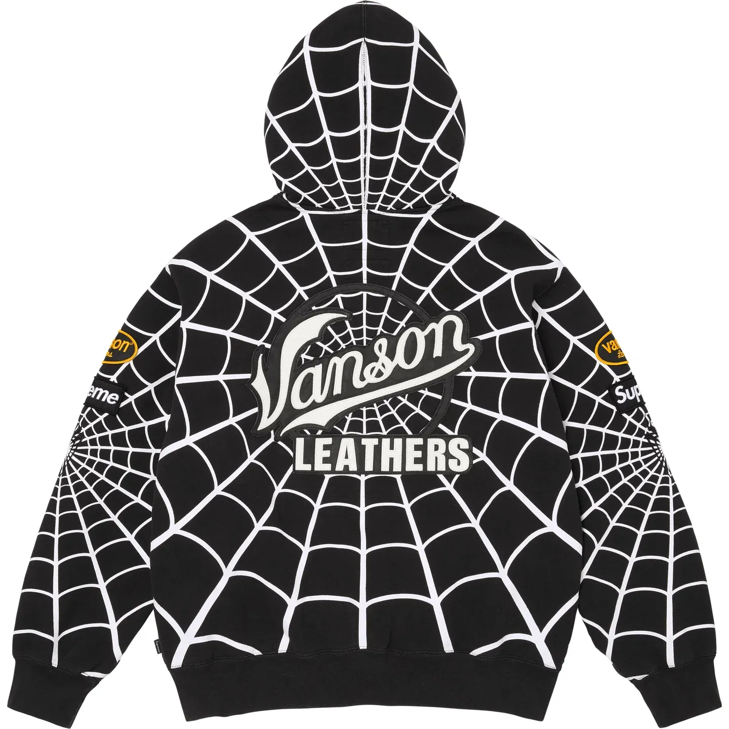 Spiderman Zip UpHooded Sweatshirt Man(Black)