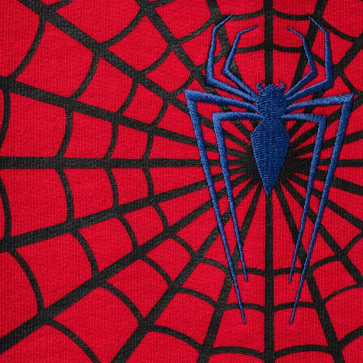 Spiderman Zip UpHooded Sweatshirt Man(Red)