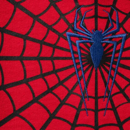 Spiderman Zip UpHooded Sweatshirt Man(Red)