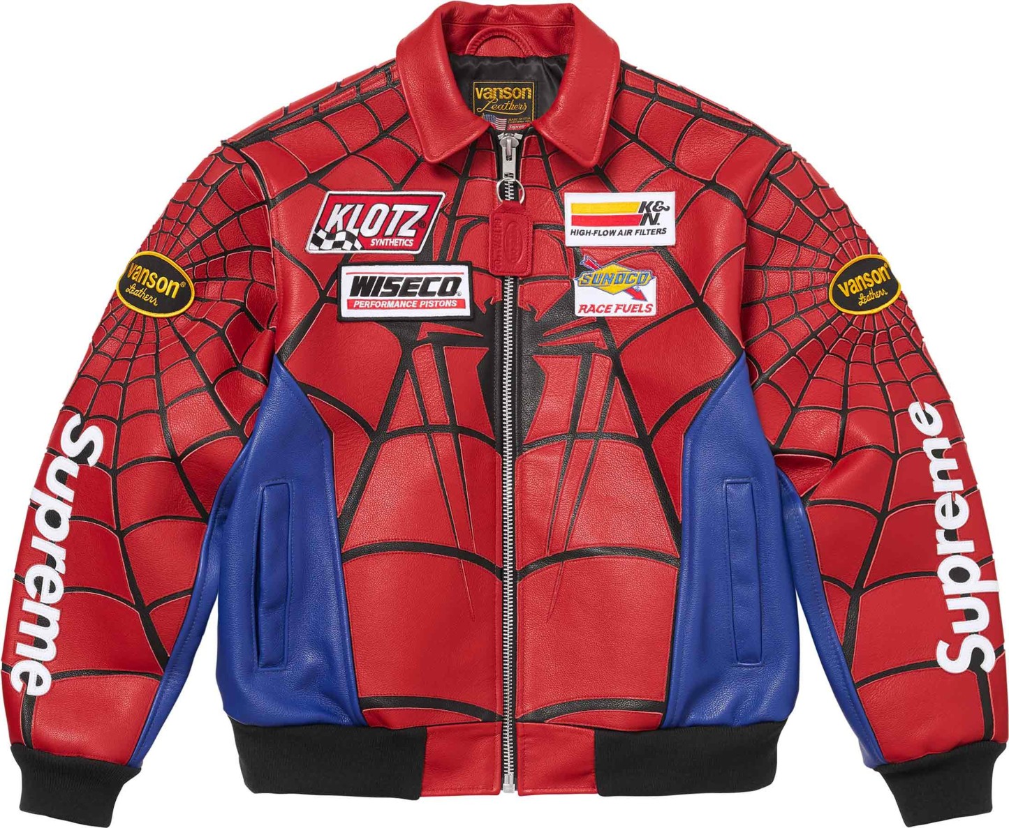 Supreme×Spiderman Jacket（Red）