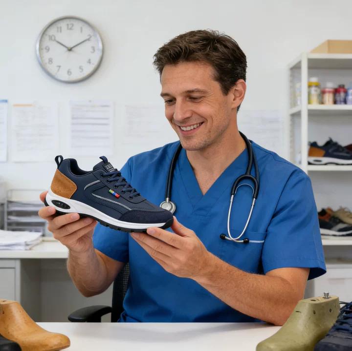 Riccicall® – Calzado ortopédico médico de diseño ergonómico que alivia el dolor de espalda, articulaciones y piernas.