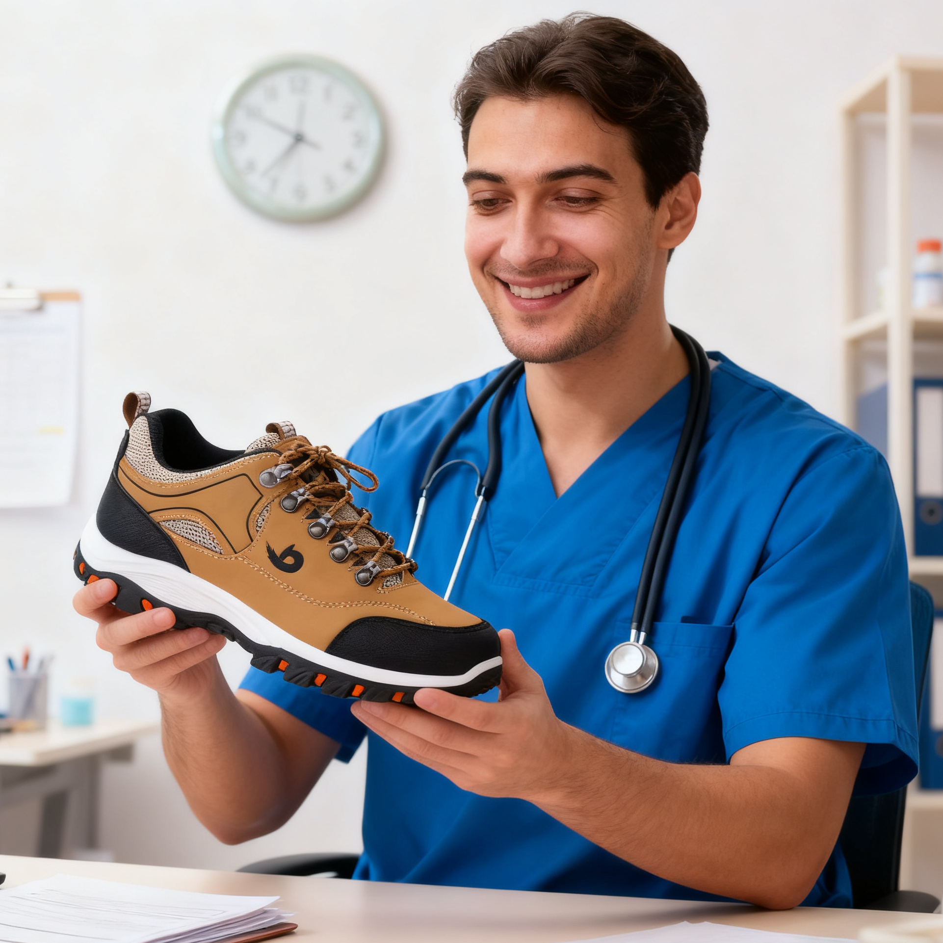 Zapatos ortopédicos Riccicall®: Diseño ergonómico para aliviar el dolor de espalda, pies y articulaciones. Adecuados tanto para hombres como para mujeres.