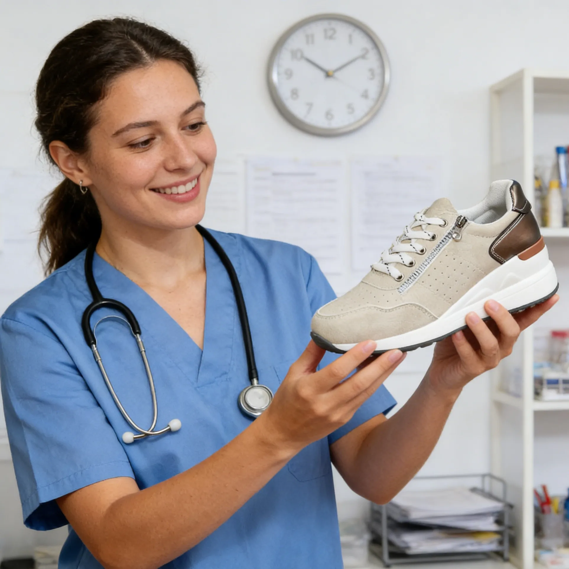 Riccicall® – Calzado ortopédico médico de diseño ergonómico que alivia el dolor de espalda, articulaciones y piernas.