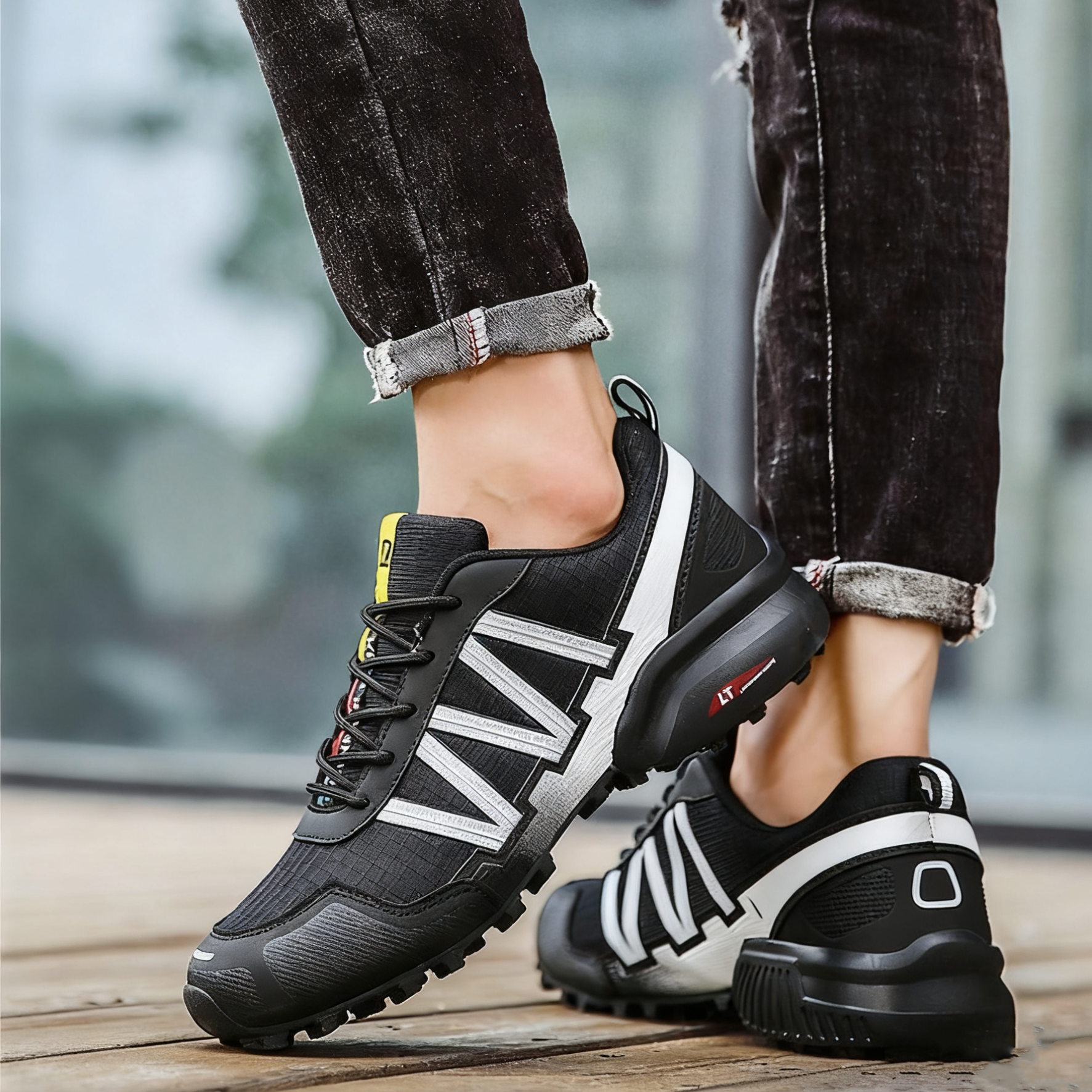 Zapatos ortopédicos diseñados ergonómicamente para dolores de espalda, articulaciones y pies (aptos para todos los hombres).