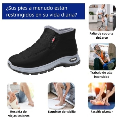 Riccicall® - Calzado ortopédico ergonómico de invierno para dolor de pies, rodillas y espalda - Unisex