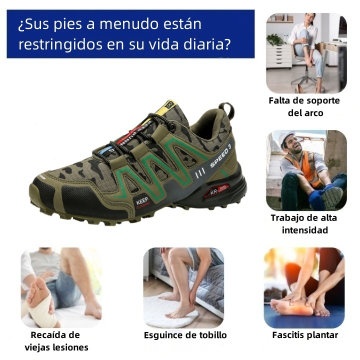 Zapatos ortopédicos de diseño ergonómico para dolores de espalda, articulaciones y pies - unisex