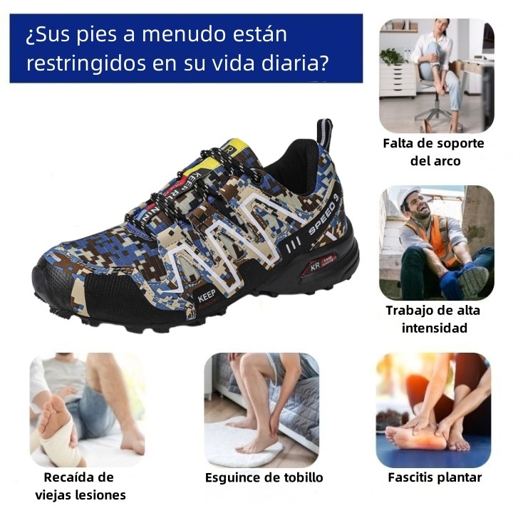 Zapatos ortopédicos de diseño ergonómico para dolores de espalda, articulaciones y pies - unisex