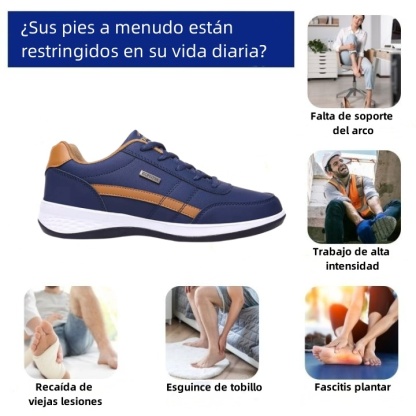 Riccicall® – Calzado ortopédico médico de diseño ergonómico que alivia el dolor de espalda, articulaciones y piernas.