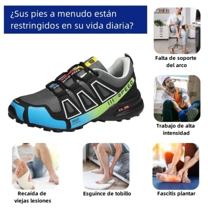 Zapatos ortopédicos de diseño ergonómico para dolores de espalda, articulaciones y pies - unisex