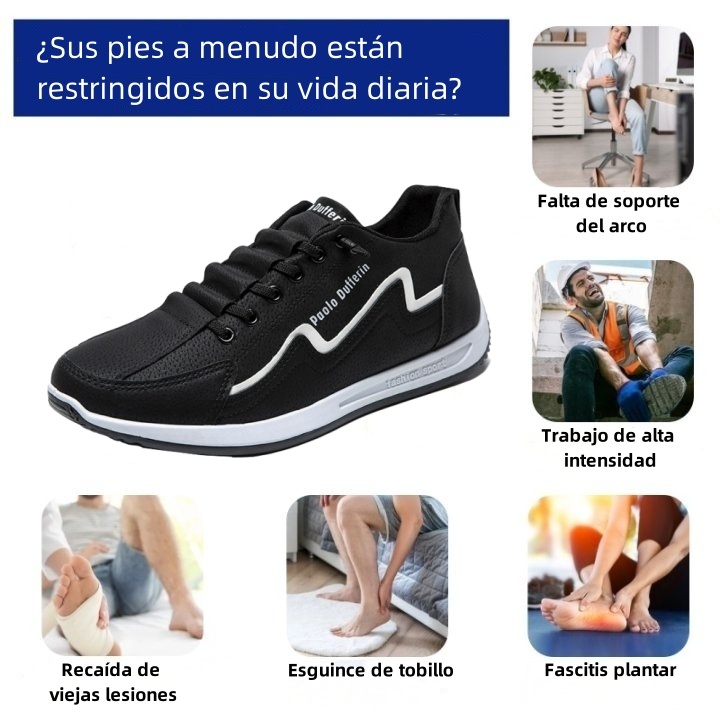 Riccicall® – Calzado ortopédico médico de diseño ergonómico que alivia el dolor de espalda, articulaciones y piernas.