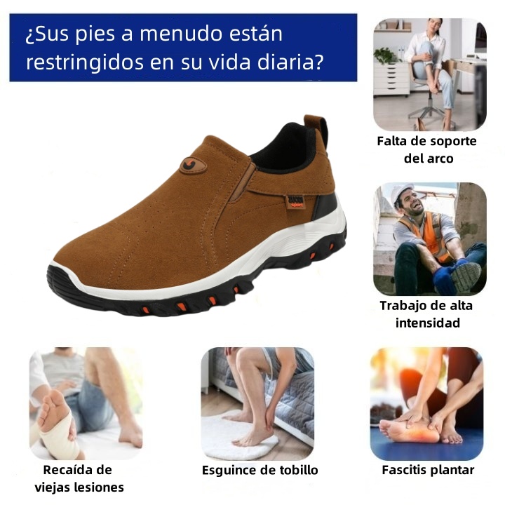 Riccicall® – Calzado ortopédico médico de diseño ergonómico que alivia el dolor de espalda, articulaciones y piernas.