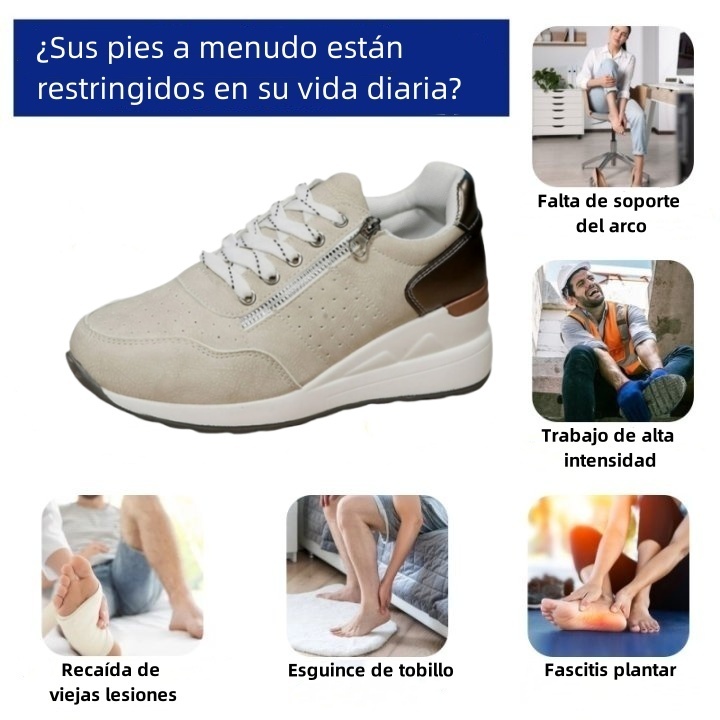 Riccicall® – Calzado ortopédico médico de diseño ergonómico que alivia el dolor de espalda, articulaciones y piernas.