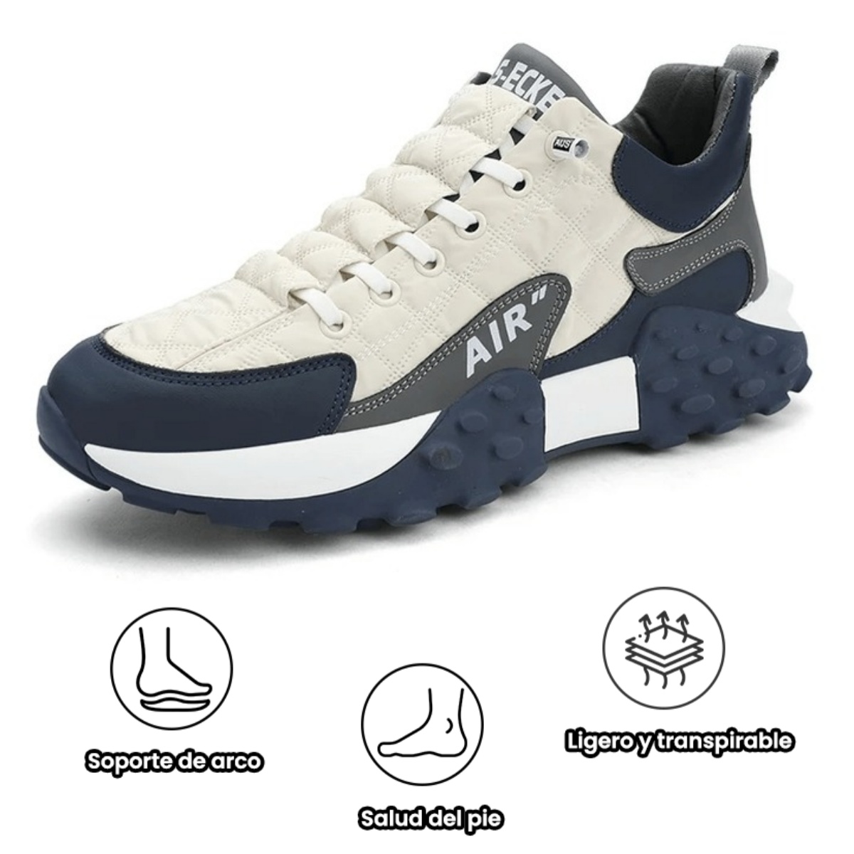 Zapatos ortopédicos Riccicall® | Diseñados ergonómicamente para aliviar el dolor de espalda, articulaciones y pies y brindar comodidad superior (AIR).