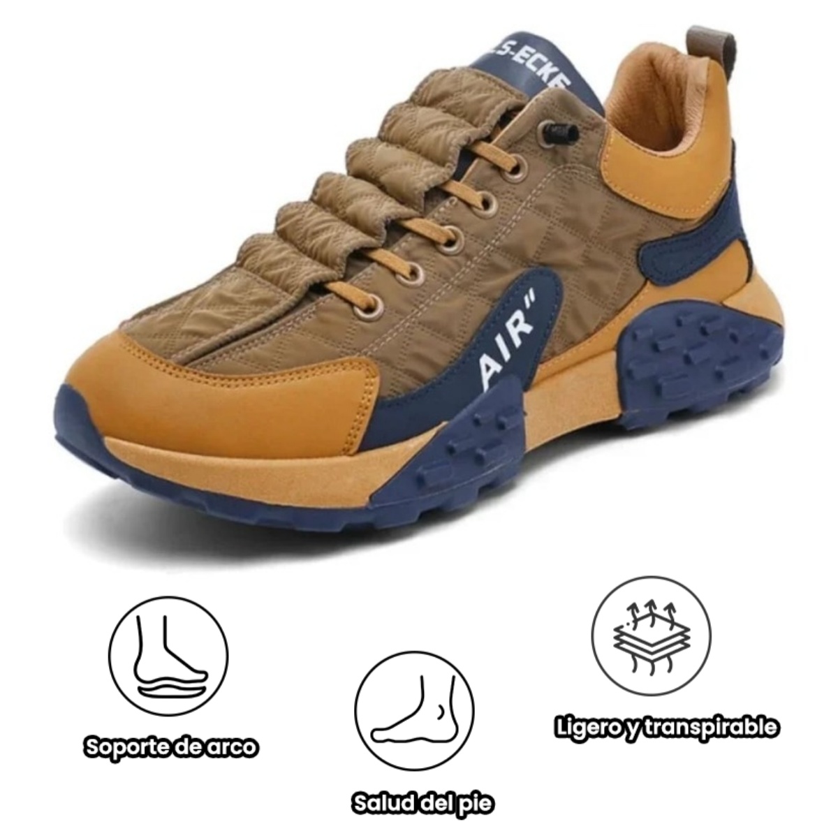 Zapatos ortopédicos Riccicall® | Diseñados ergonómicamente para aliviar el dolor de espalda, articulaciones y pies y brindar comodidad superior (AIR).