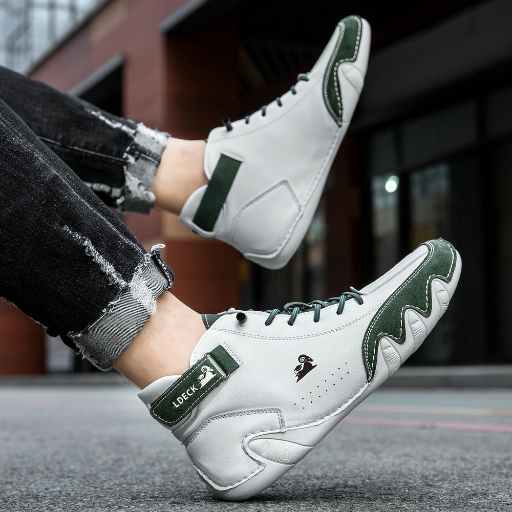 Riccicall® - Zapatos ortopédicos ergonómicos de piel, impermeables, alivian el dolor de pies - unisex