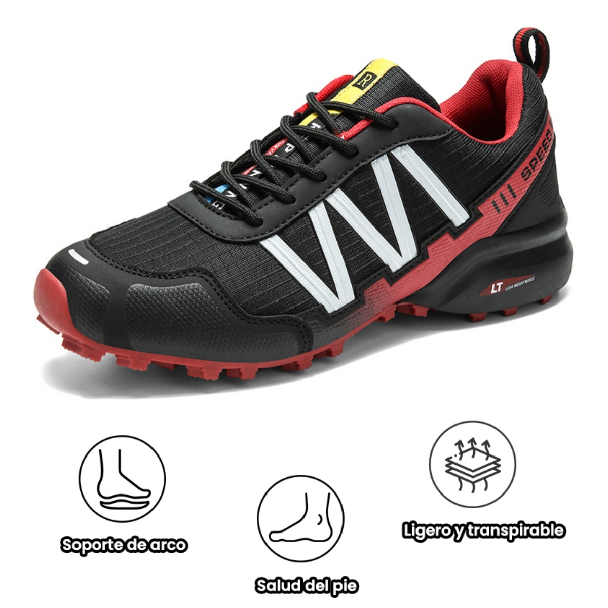 Zapatos ortopédicos diseñados ergonómicamente para dolores de espalda, articulaciones y pies (aptos para todos los hombres).