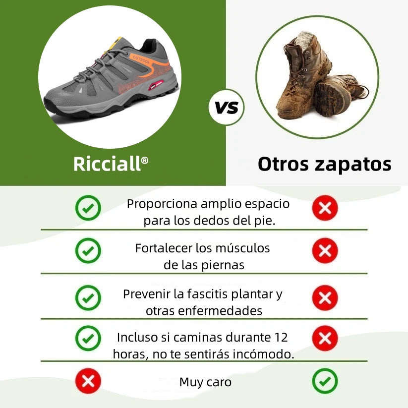 Zapatos ortopédicos diseñados ergonómicamente para dolores de espalda, articulaciones y pies (aptos para todos los hombres).