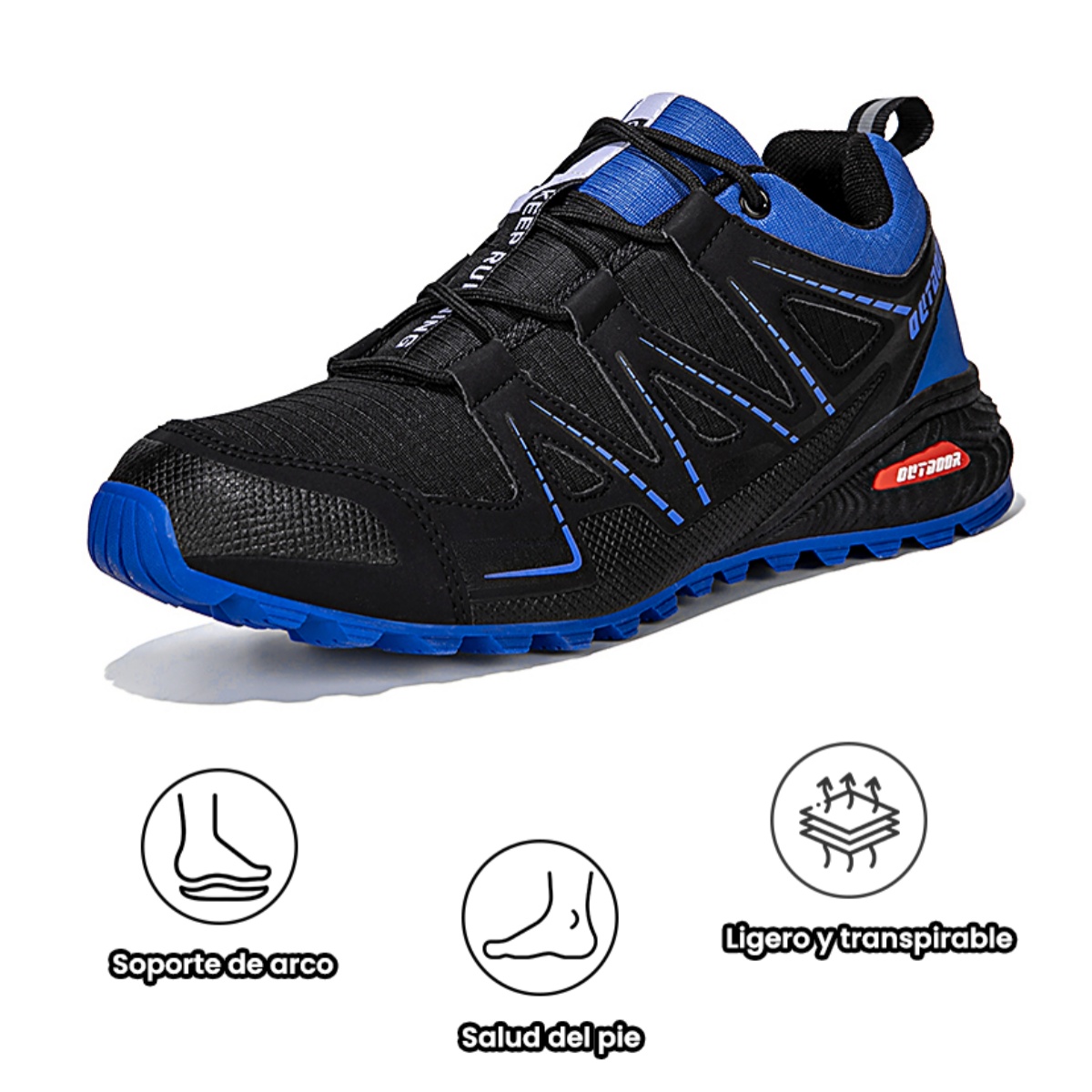 Zapatos ortopédicos de diseño ergonómico para dolores de espalda, articulaciones y pies - unisex