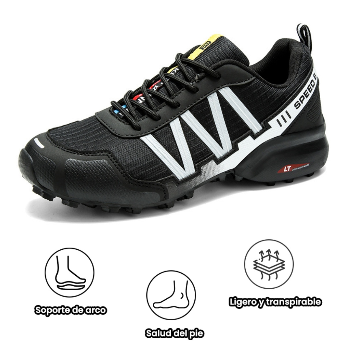 Zapatos ortopédicos diseñados ergonómicamente para dolores de espalda, articulaciones y pies (aptos para todos los hombres).